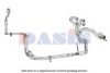 AKS DASIS 885808N High-/Low Pressure Line, air conditioning